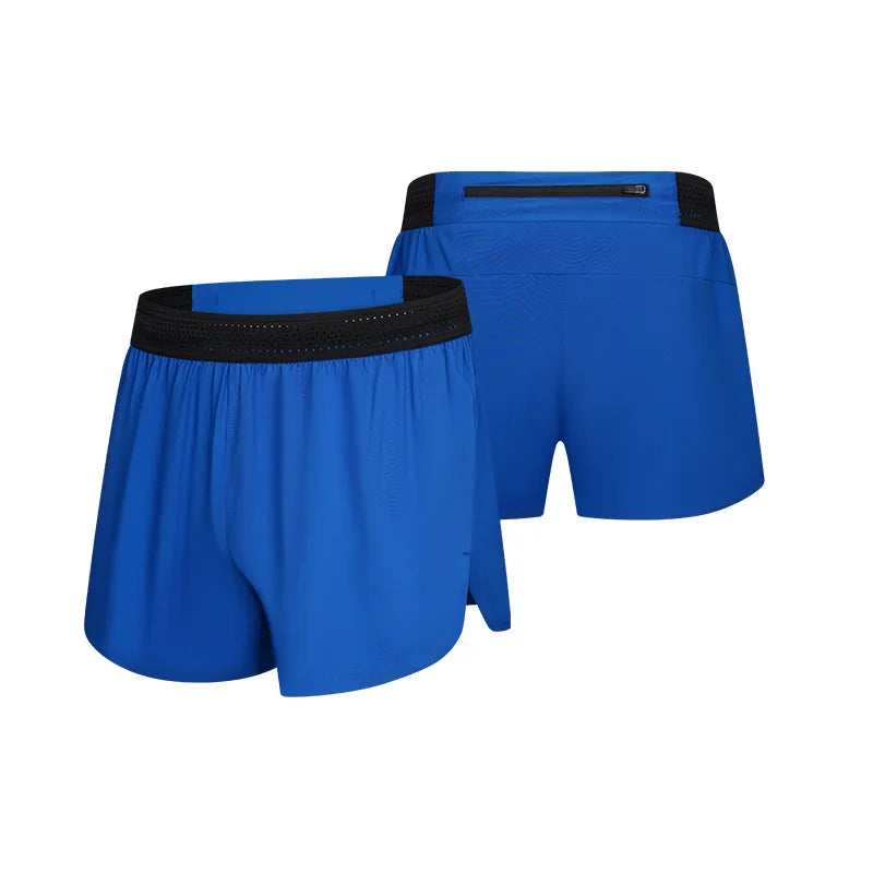 Men's Quick-Dry Apparel: Lightweight, Athletic 3-Inch Marathon Shorts with Built-in Liner Waist Pocket for Trail, Running / Rungear