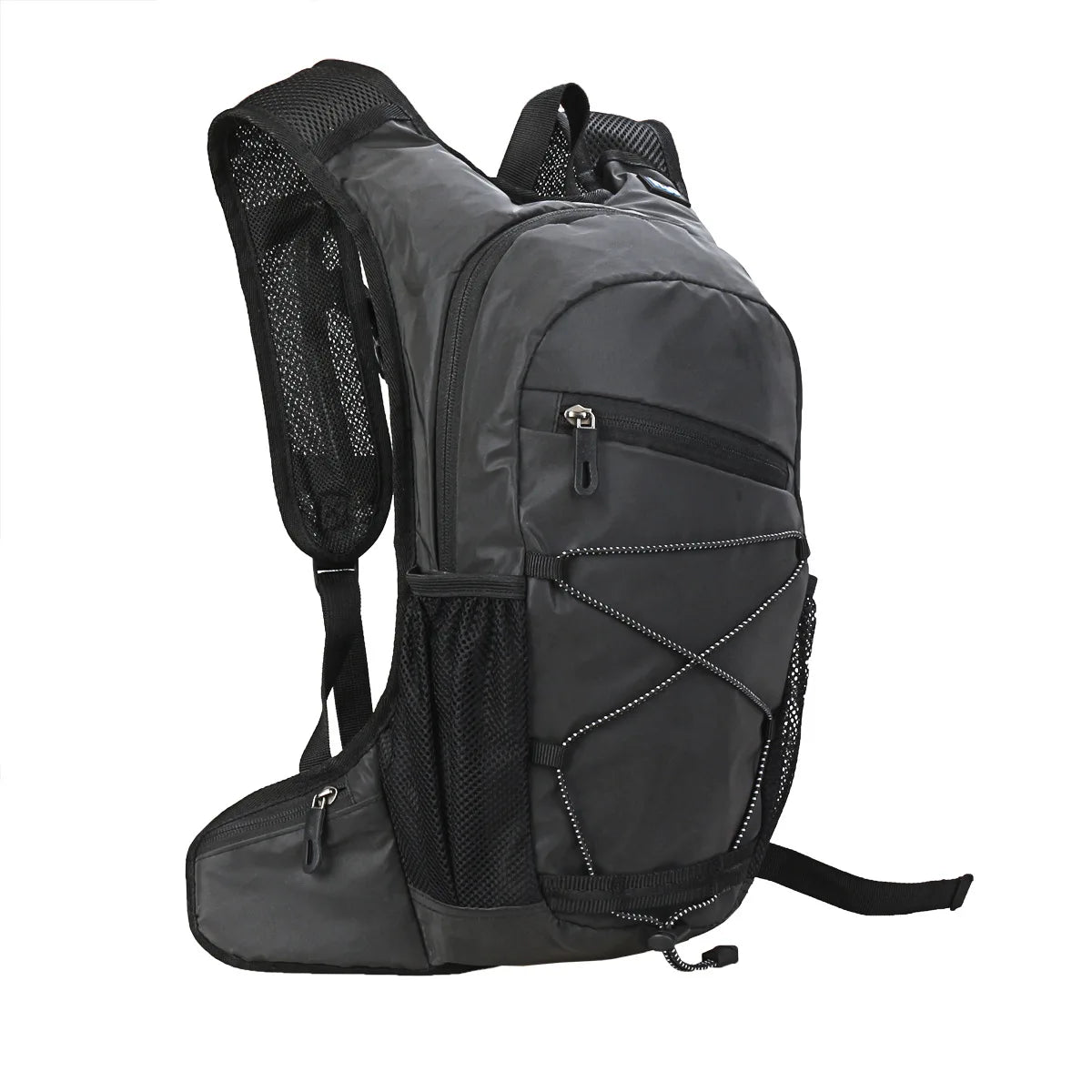 Trail Hydration Accessories: Highly Reflective, Backpack With Water Bladder / Rungear