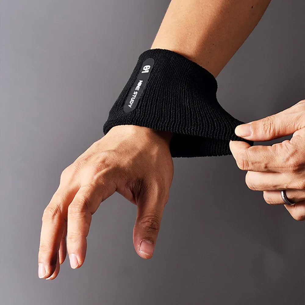 Run Gear Accessories: 1PC Breathable, Cotton, Sweat Absorption Wristband Wrist Guards For Sports Fitness / Rungear