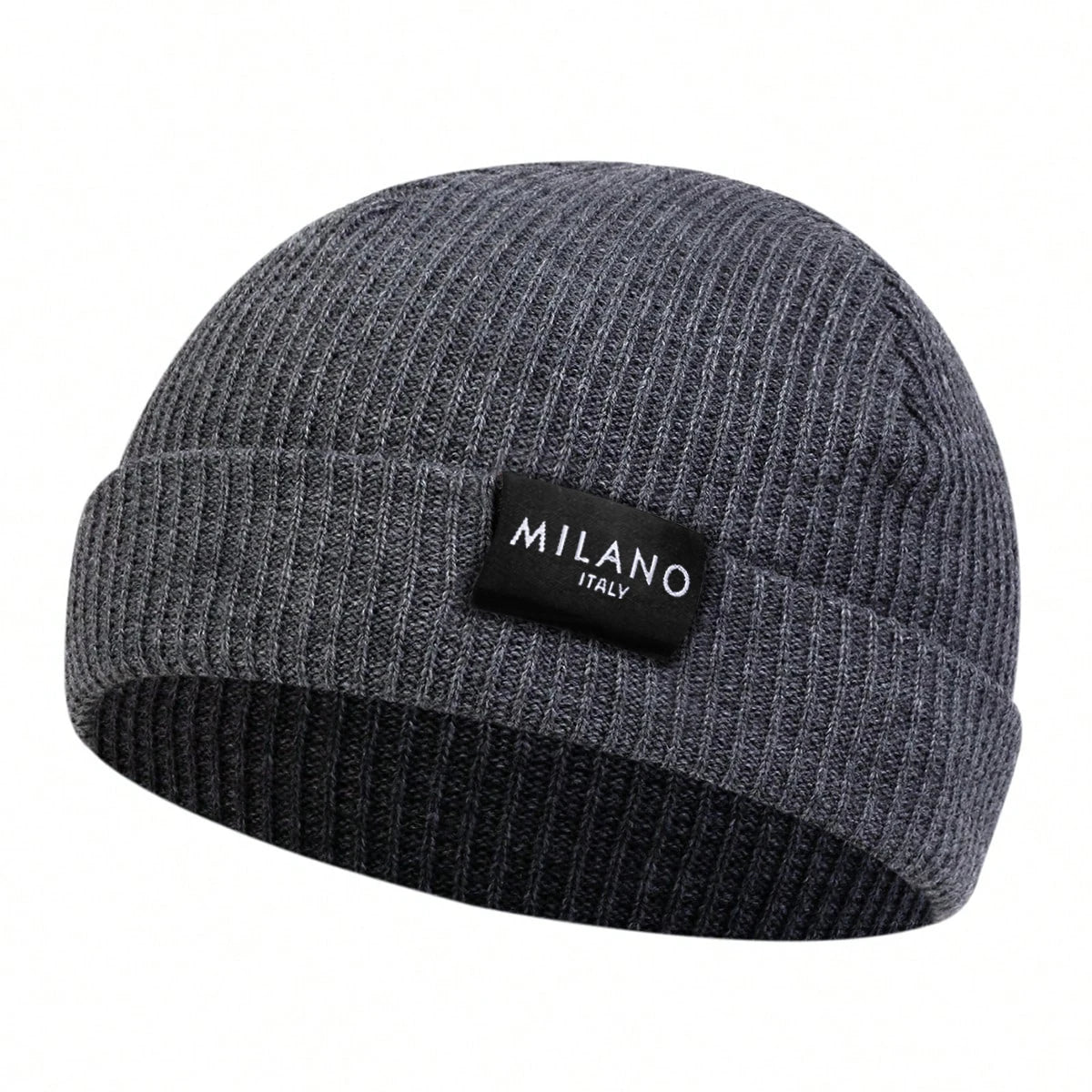 Winter Hat Accessories: Unisex MILANO Letter Label Beanies Winter Beanie Hat / Rungear