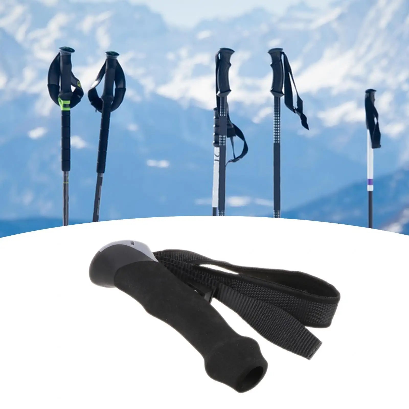 Trail Gear Accessories: Trekking Pole Handle, Lightweight, Portable, Durable, Walking Stick Handle Alpenstock Handle / Rungear