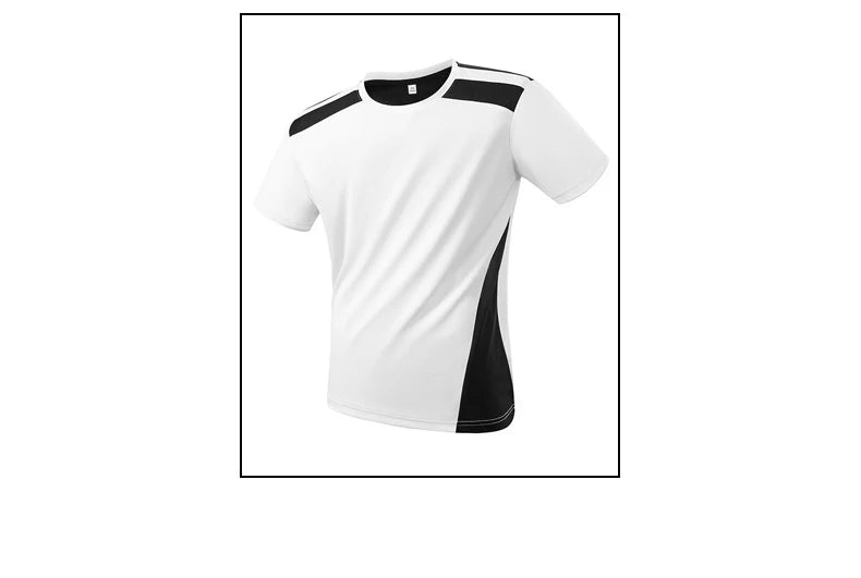 Men's Colour Block Quick Dry Running T-Shirt | Lightweight Short Sleeve | RUNGEAR