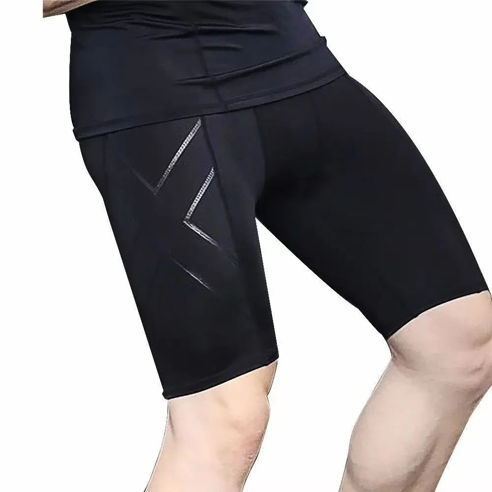 Men's Compression Base Layer Shorts | Quick-Dry Moisture-Wicking Sports Tights