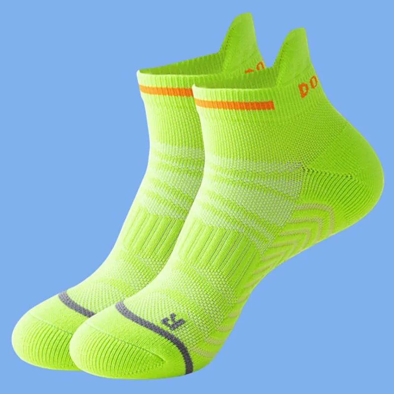 Running Apparel: Unisex, Thickened, Quick-Dry, Marathon Running Towel Bottom Sports Socks / Rungear