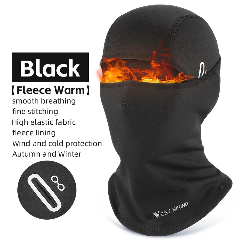 RUNGEAR Thermal Full-Face Balaclava | Windproof Winter Mask for Cycling, Hiking & Motorcycle