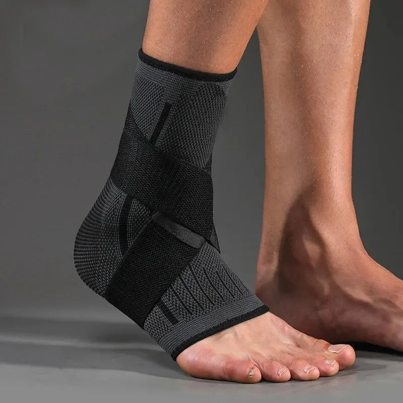 Recovery Gear Accessories: Unisex, Adjustable Compression Ankle Support Protection for Running, Hiking / Rungear