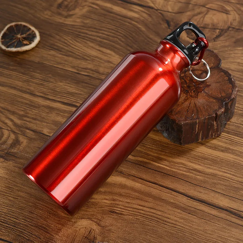 Portable Alloy Water Bottle 500ml Hiking Walking Running and Everyday Use