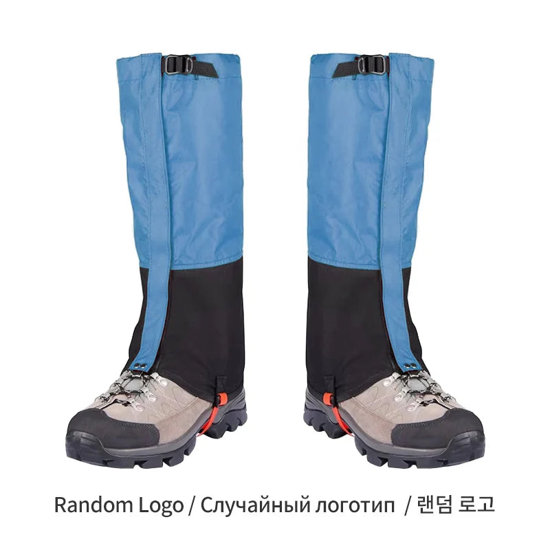 Waterproof Knee-High Leg Gaiters | Hiking, Snow & Trail Boot Covers