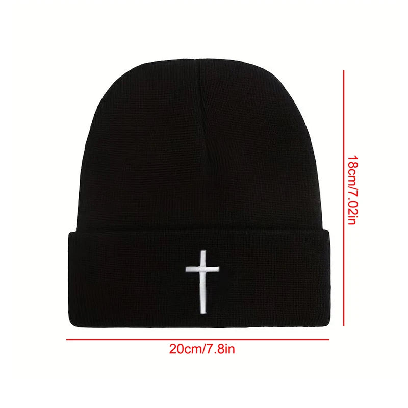 Unisex Winter Beanie — Thick, Warm Knit Hat for Running, Hiking & Cold Weather