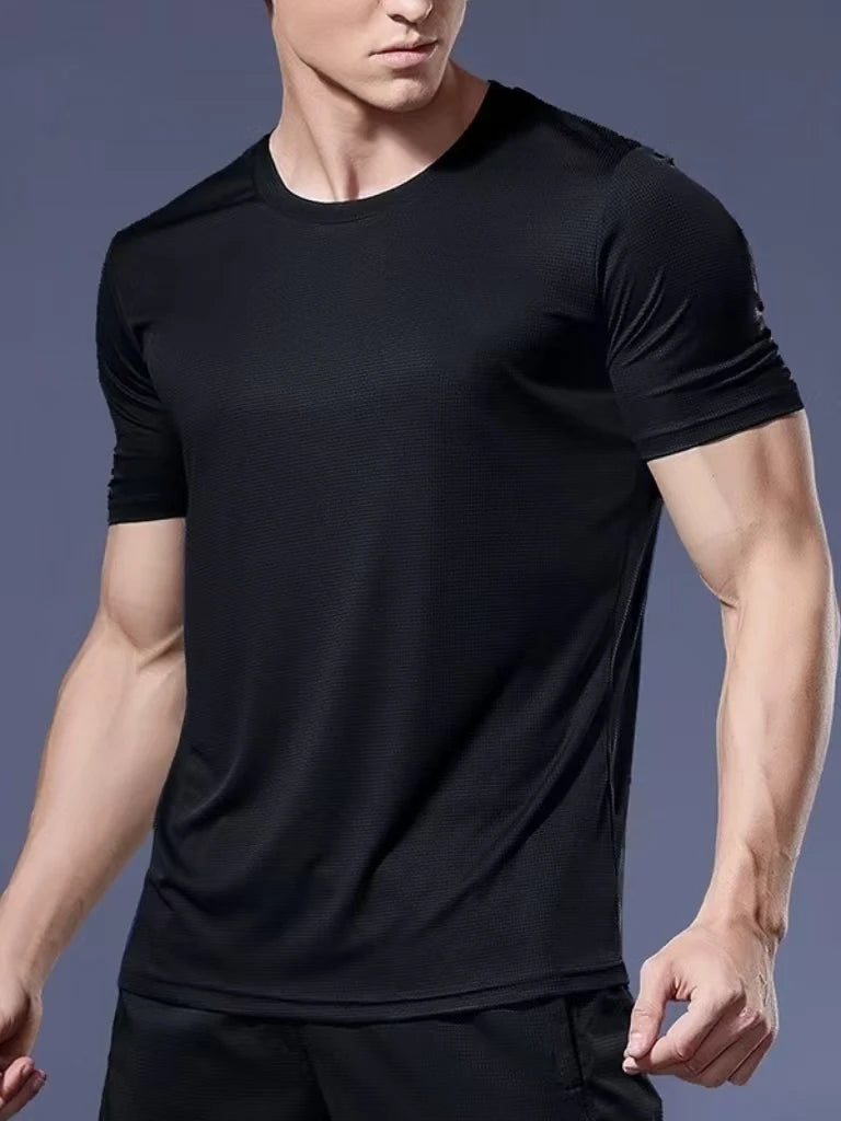 Men's Jersey Sportswear Running Quick Dry Compression Sport T-Shirt Sportswear