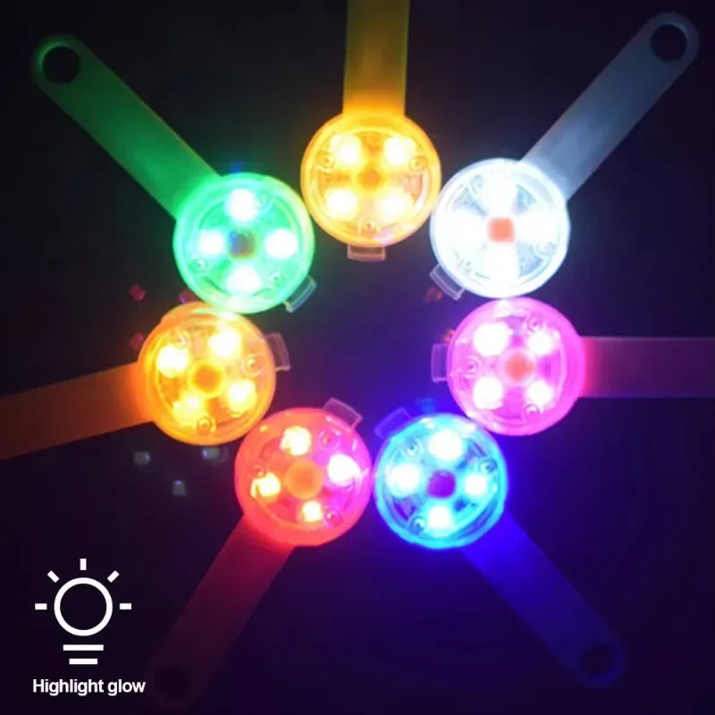 Weatherproof USB Rechargeable LED Dog Safety Light | Anti-Loss Luminous Collar Pendant