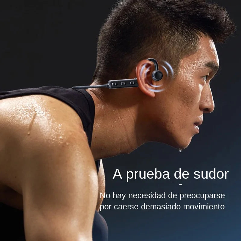 Running Tech Gear: Xiaomi Bone Conduction, Wireless, Waterproof Bluetooth Headset Ear Hooks For iPhone / Rungear