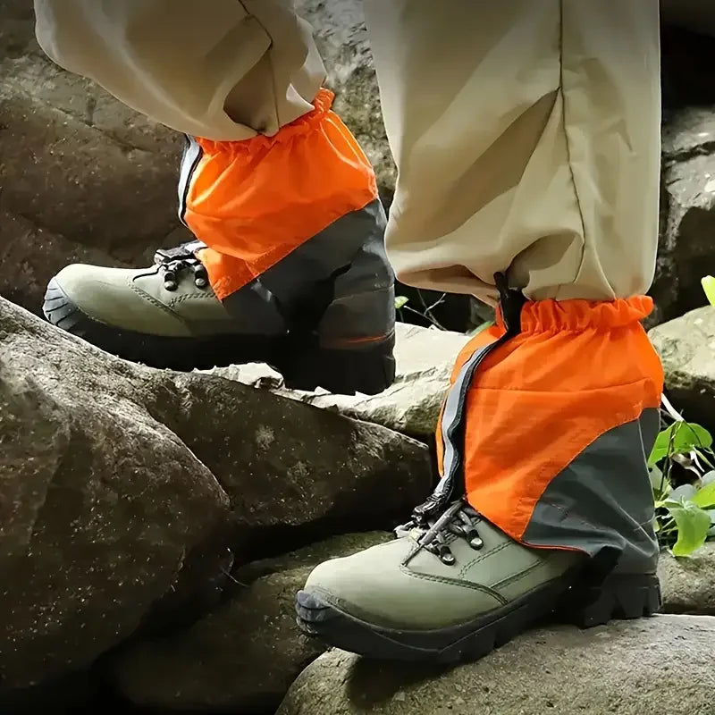 Lightweight Waterproof Ankle Gaiters | Reflective Trail Gaiters for Hiking & Mountaineering
