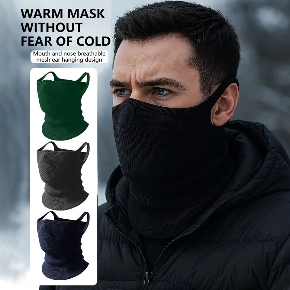 Winter Hat Accessories: KoKossi Windproof, Breathable, Ear Hanging Neck Protection Face Cover for Outdoor Sports / Rungear
