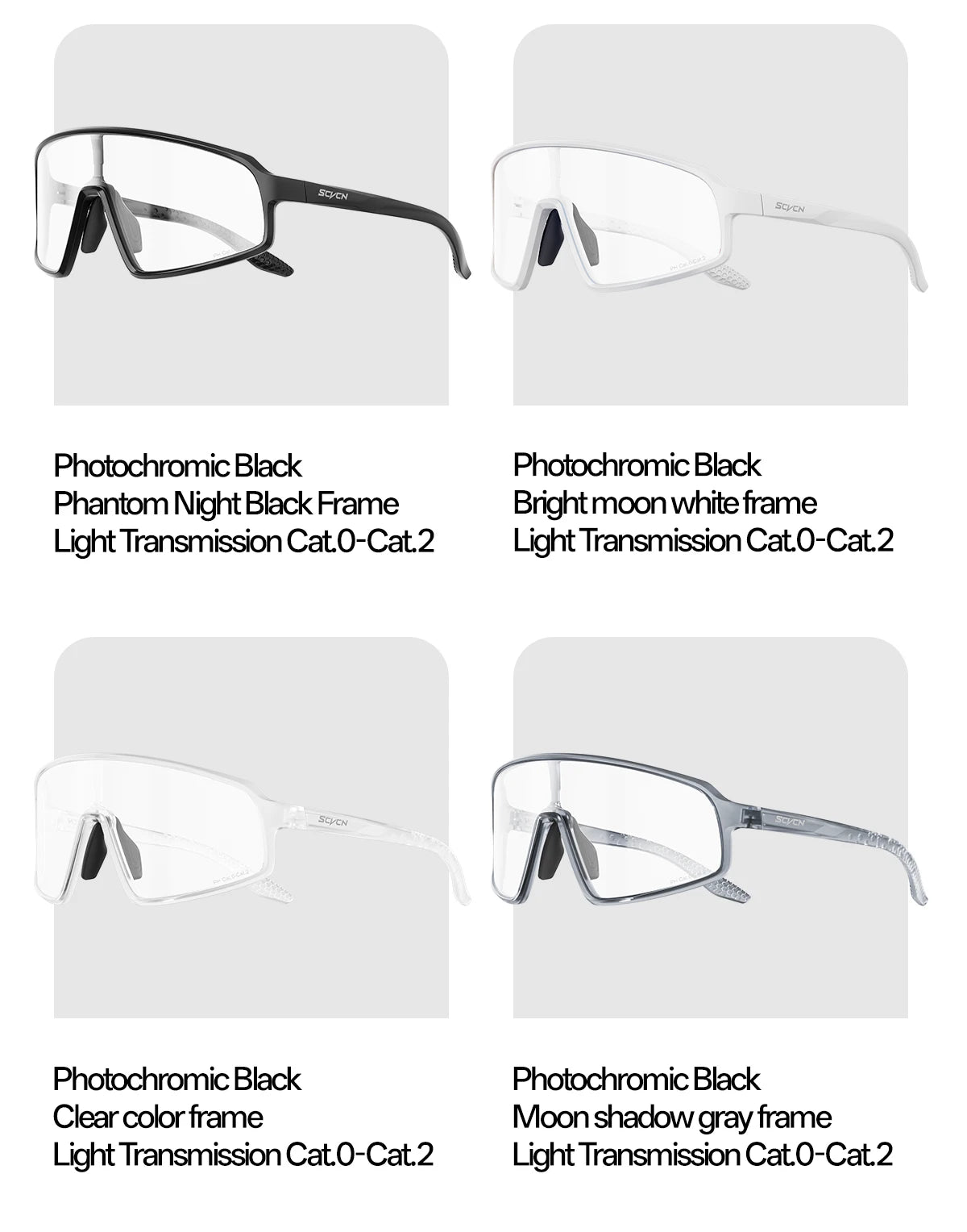 Running Sunglasses Gear: SCVCN New Large-Frame Outdoors Sports Running Sunglasses UV400 / Rungear