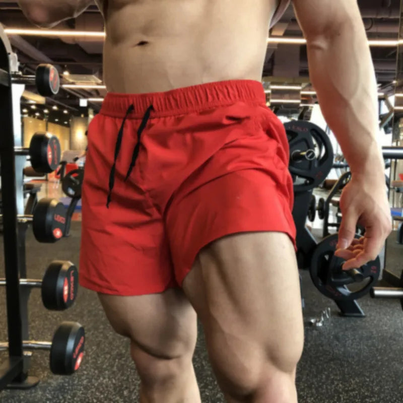Men's Sports Shorts – Lightweight Polyester Training & Running Shorts