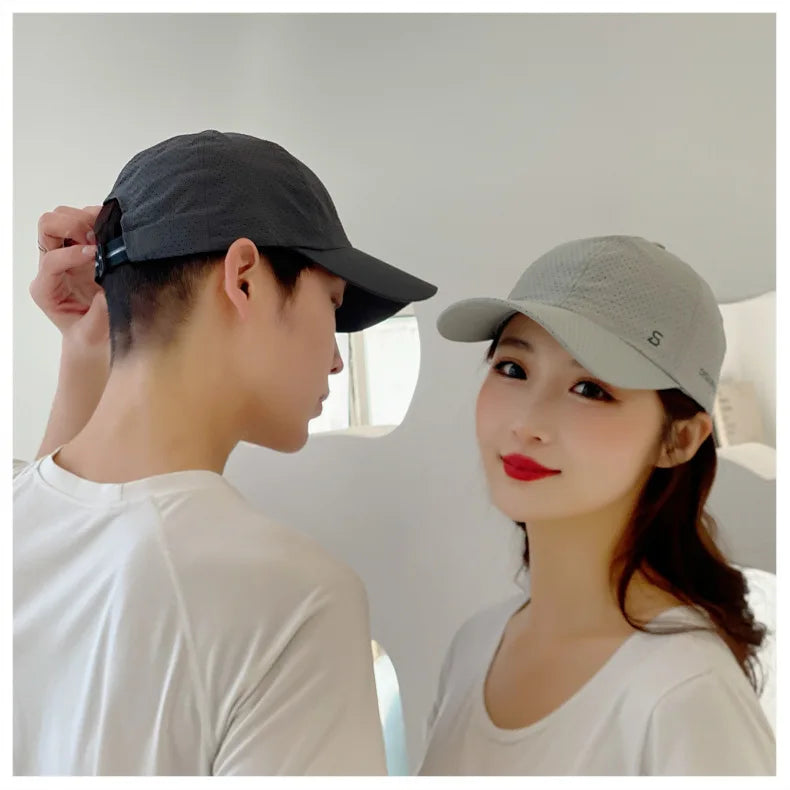 Summer Hat Accessories: Quick Drying, Breathable, Outdoor Unisex Summer Running Cap / Rungear
