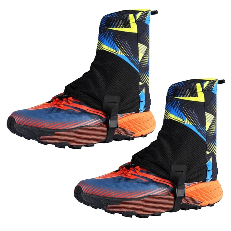 Low Ankle Trail Gaiters – Breathable Shoe Covers for Trail Running, Hiking & Mountaineering