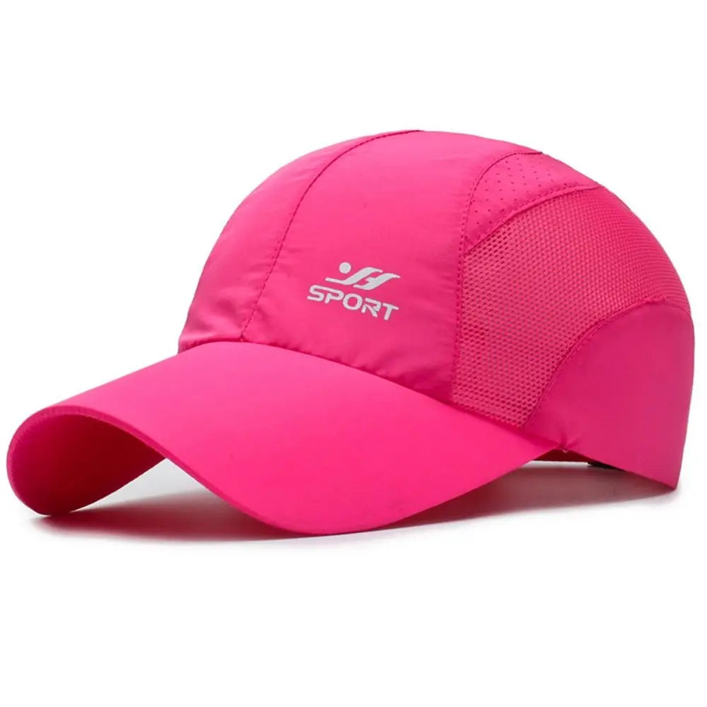 Quick-Dry Sports Cap | Breathable Mesh Running Hat for Men & Women
