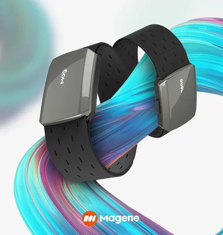 Magene H803 Optical Arm Heart Rate Monitor – Dual Mode ANT+ & Bluetooth Armband Sensor for Running, Cycling & Health Tracking | RUNGEAR