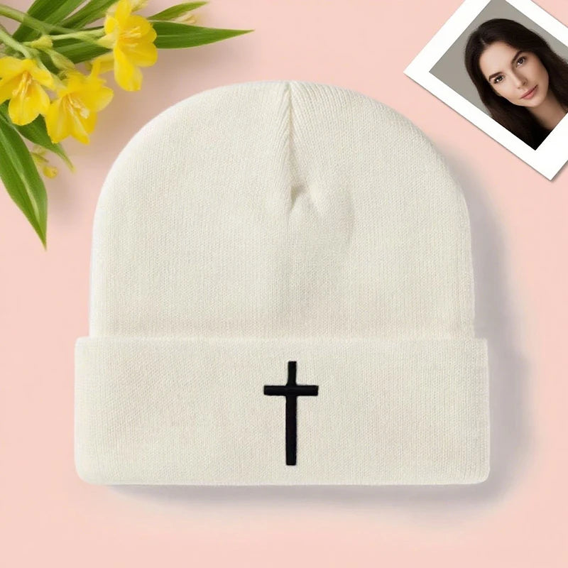 Unisex Winter Beanie — Thick, Warm Knit Hat for Running, Hiking & Cold Weather