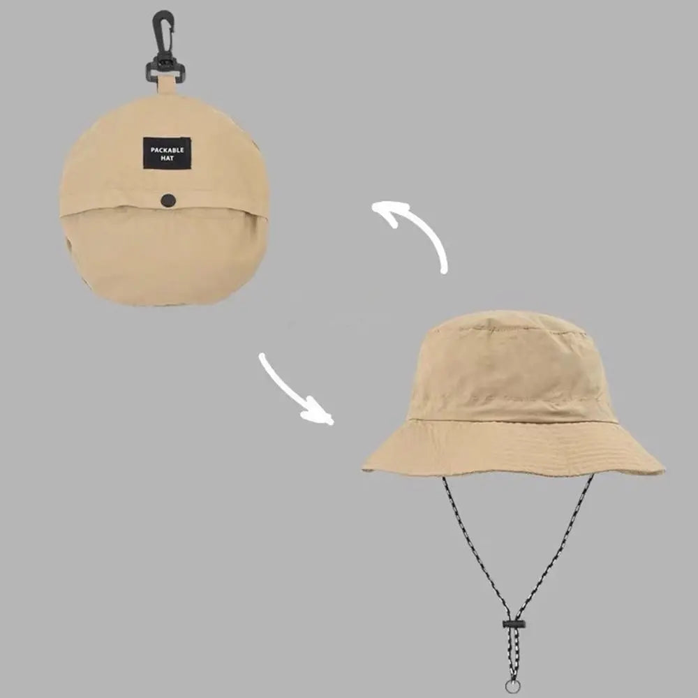 Summer Hat Accessories: Unisex Foldable, Waterproof Summer Sun UV Protection Hat for Camping Hiking Mountaineering / Rungear
