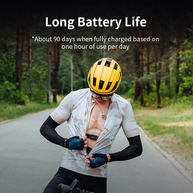 XOSS X2 Pro Heart Rate Sensor – Bluetooth & ANT+ Chest Strap HRM for Cycling & Fitness Tracking