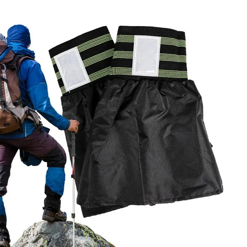 Trail Gear Accessories: Waterproof, Breathable, Adjustable, Men's Low Extended Trail Leg Gaiters For Cycling, Hiking / Rungear