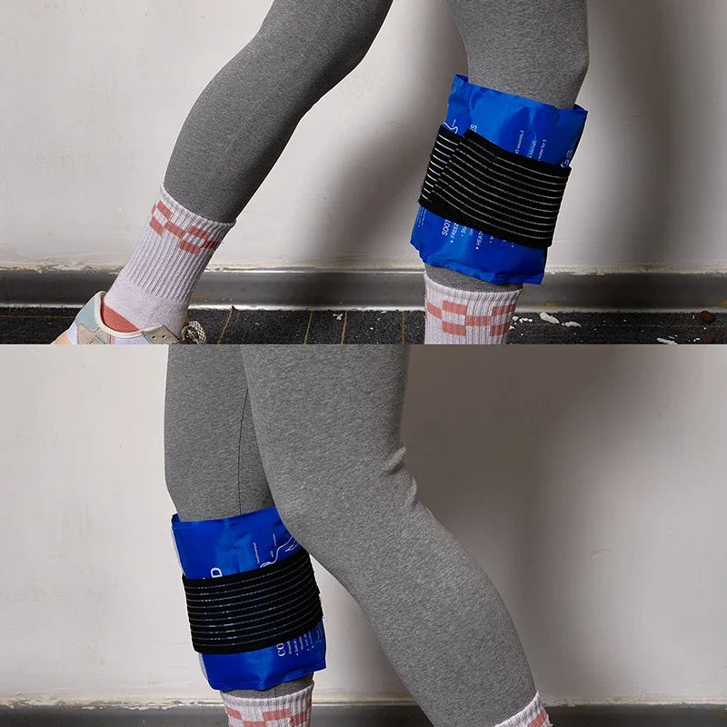 Recovery Gear Accessories: 1PC Reusable Hot/Cold Gel Pack for First Aid, Sports Muscle Pain, Cooling Mat Gel Therapy / Rungear