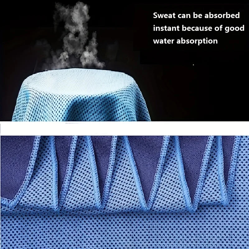Cooling Towels 4-Pack | Microfibre, Soft & Breathable | 90×30cm | RUNGEAR