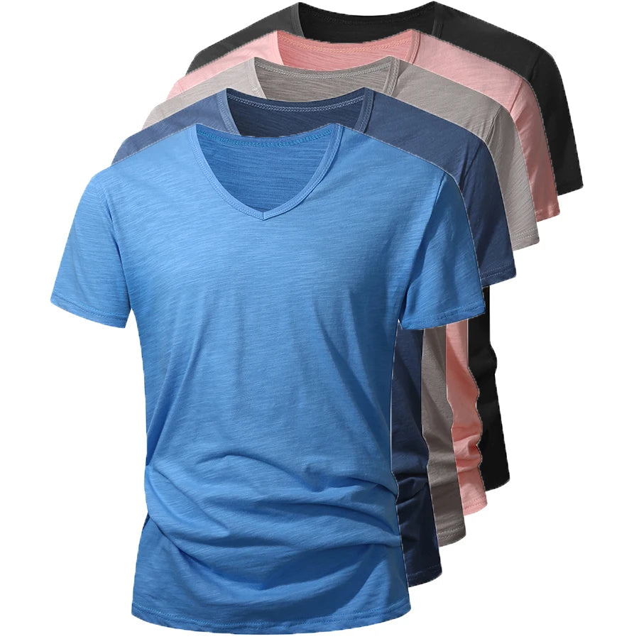 Men's Breathable Apparel: 100% Cotton, Short Sleeve, Casual, Summer T-Shirt / Rungear