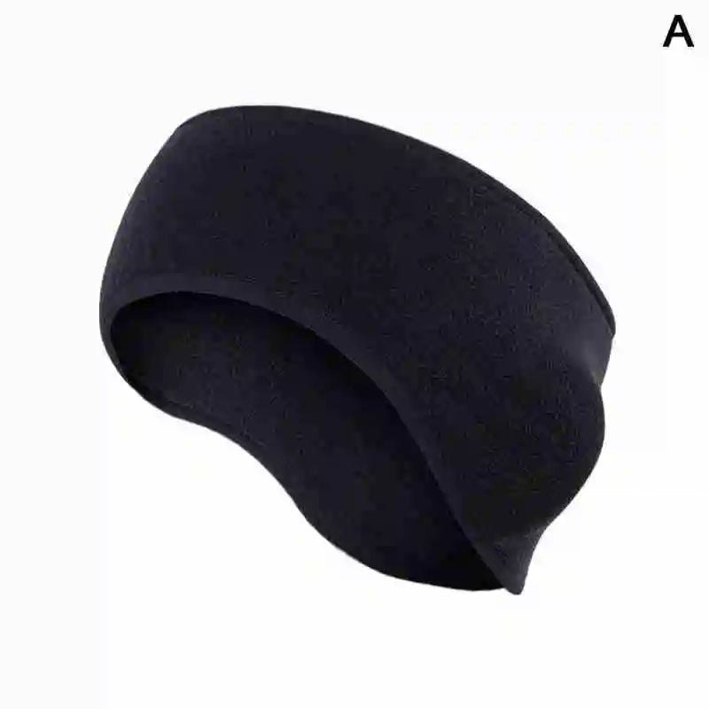 Unisex Fleece Ear Warmer Headband | Thin & Lightweight | Running & Winter Sports