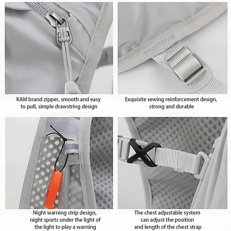 RUNGEAR Hydration Vest | Breathable Trail Running & Cycling Pack with Water Bladder