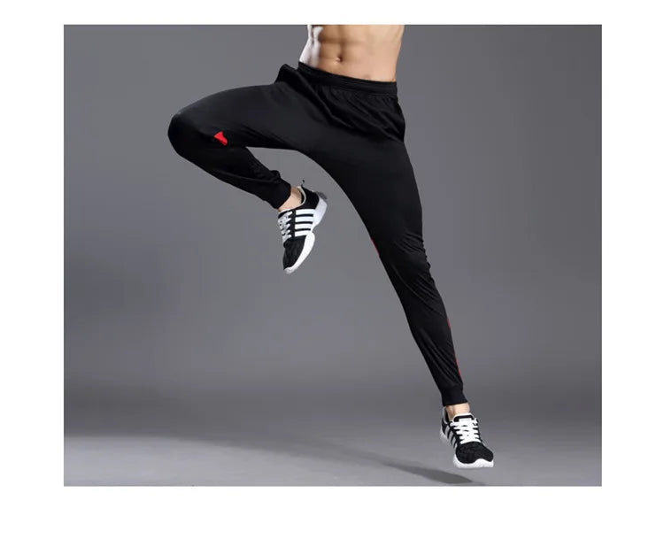 Men's Training Joggers with Zipper Pockets – Slim Fit, Elastic Waist | Running & Gym