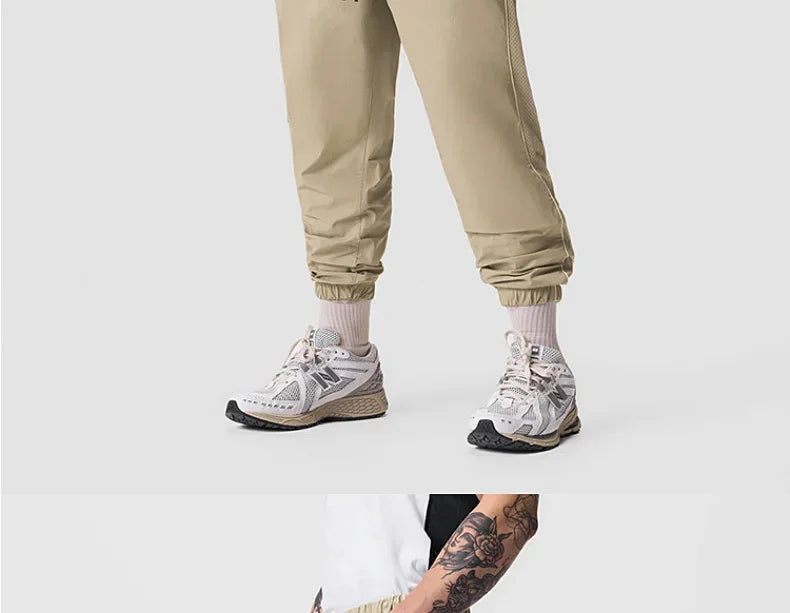Men's Quick Dry Apparel: Loose Fit, Casual, Breathable Sports Workout Sweatpants for Running, All Sports / Rungear
