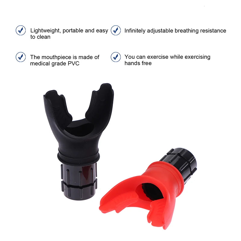 Breathing Trainer | Silicone Lung Strength Respirator for Endurance & High-Altitude Training