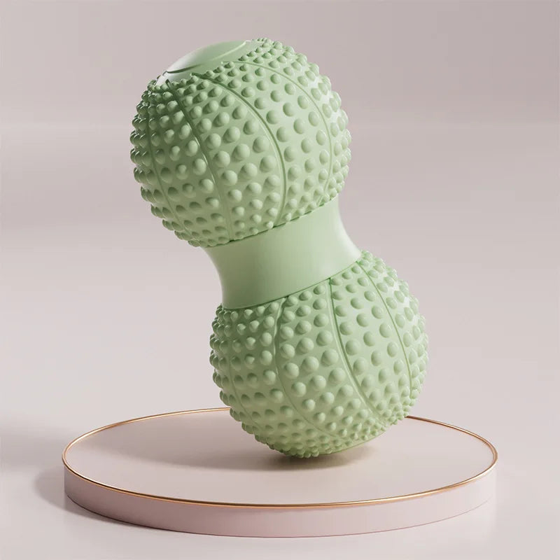 Peanut Fascia Massage Ball – Deep Tissue Muscle Relief for Neck, Back, Feet, Arms & Legs | Yoga & All Sports