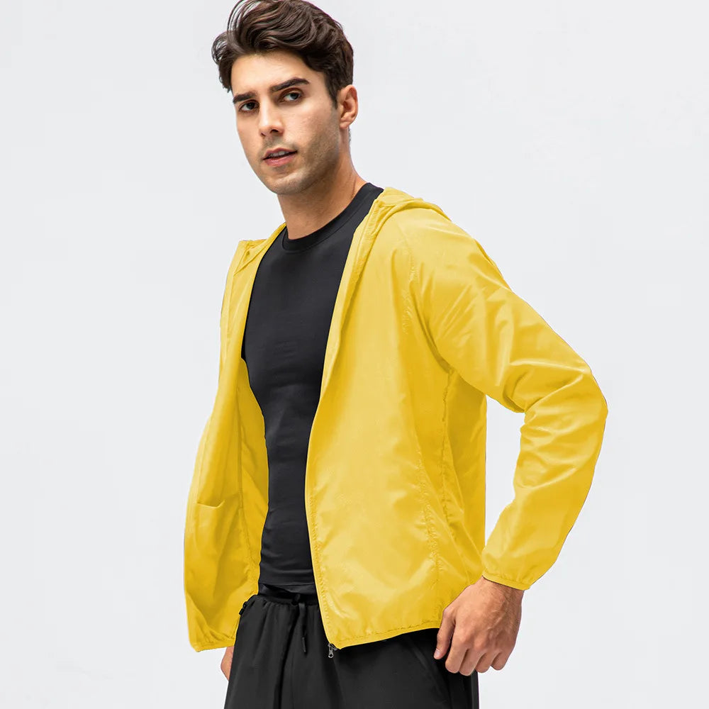 Lightweight Jacket Apparel: Unisex, Wind Protection, Rain Protection Windbreaker Jacket / Rungear 