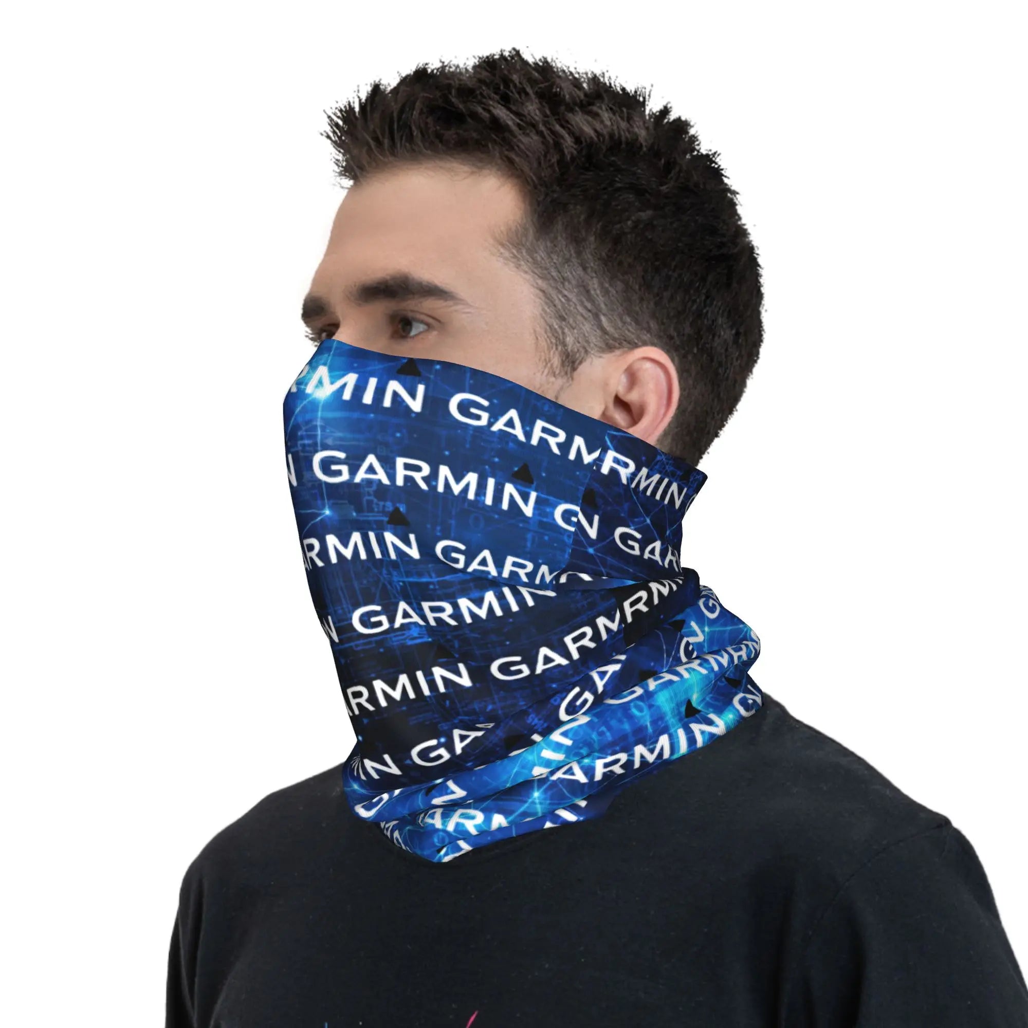 Winter Accessories Gear: Unisex, Windproof, Custom G-GARMIN-S Neck Gaiter Technology Oriented Design / Rungear