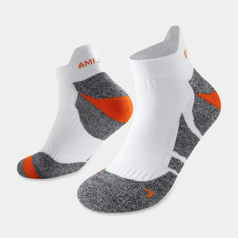 Running Socks Accessories: 2025 Unisex Professional, Thick Cushioned, Low Cut Marathon Running Sports Ankle Socks / Rungear