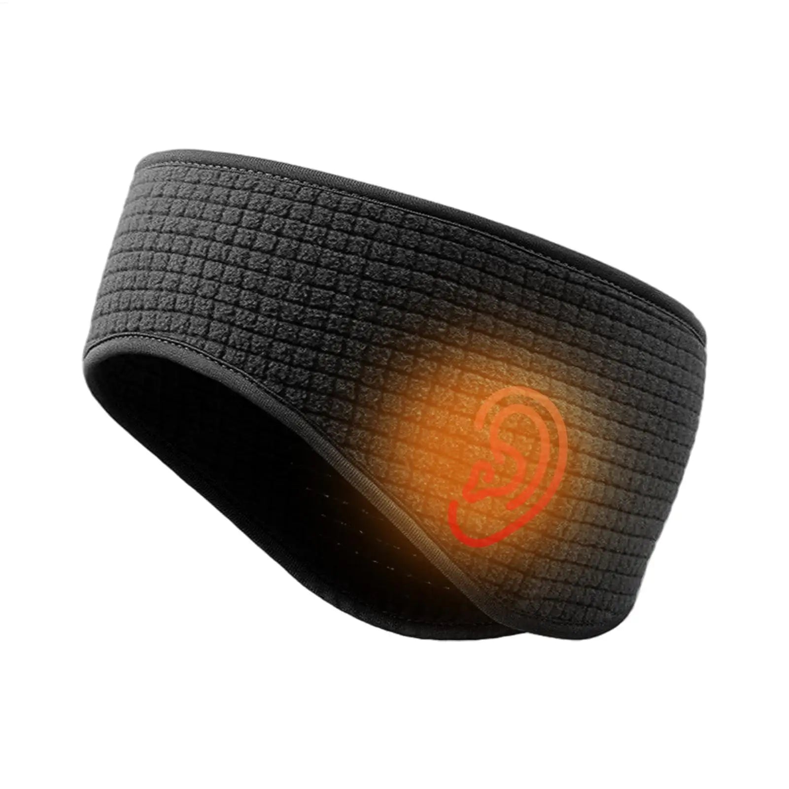 RUNGEAR Thermal Ear Warmer Headband | Windproof Stretchy Knit Band for Running, Skiing & Cycling