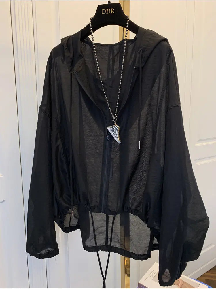 Women's Running Apparel: Hooded, Sun-Proof, Breathable, Lightweight Jackets / Rungear