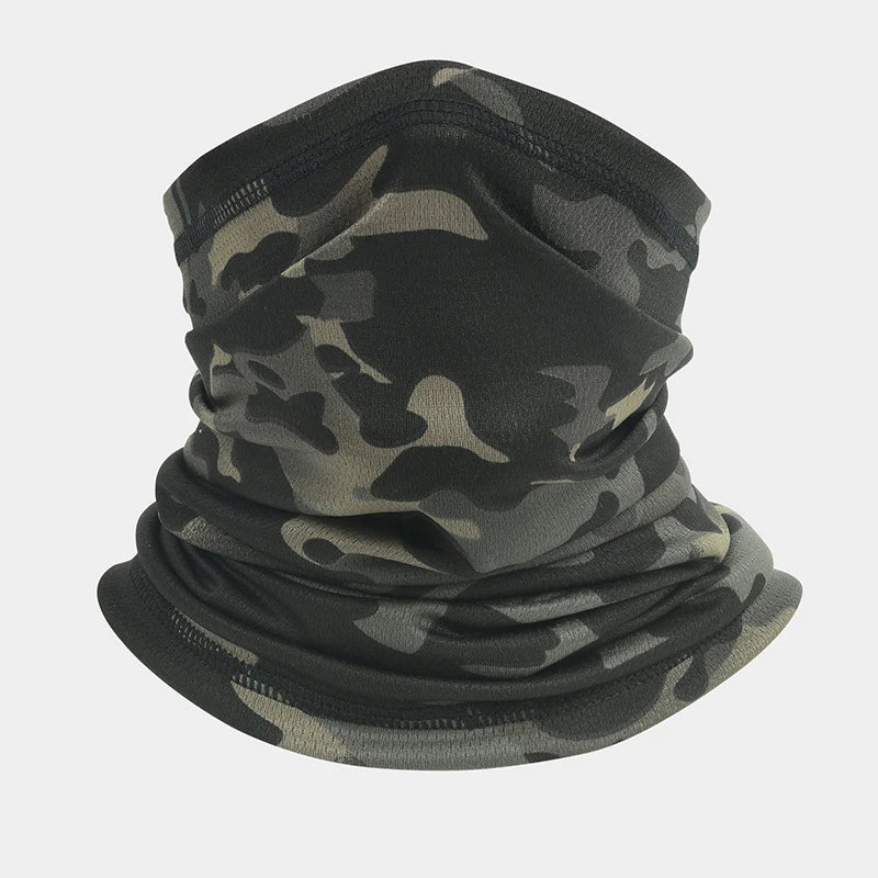 Running Gaiter Accessories: Camouflage Outdoor Sports Breathable Neck Gaiter / Rungear