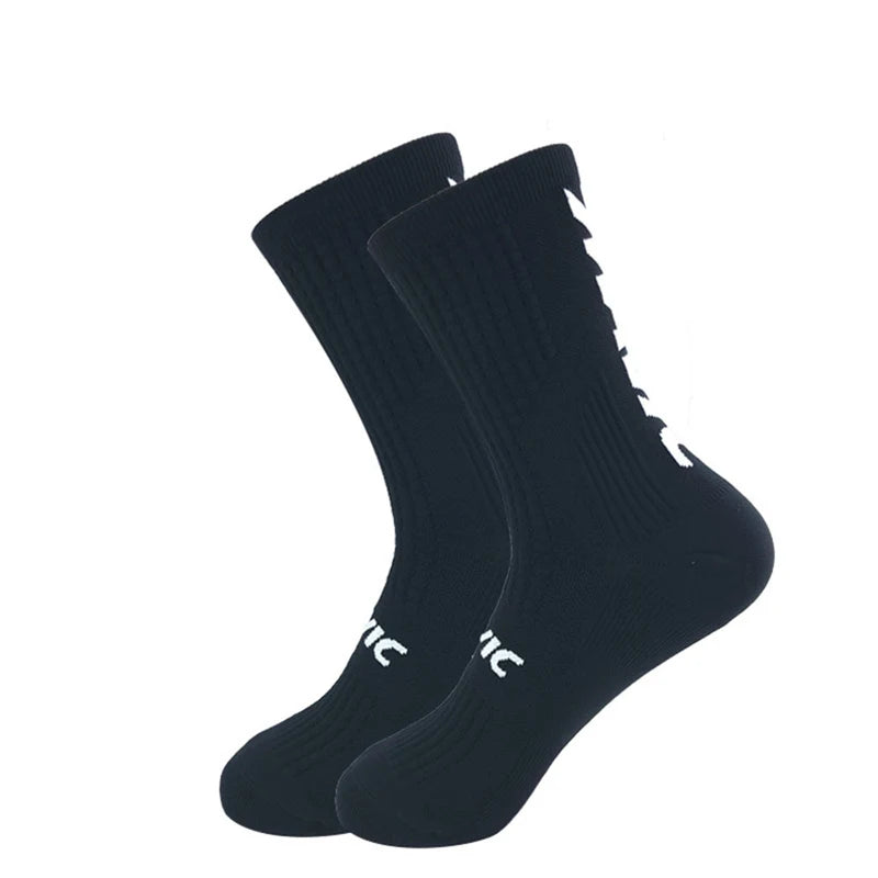 Running Compression Gear: 5 PR Men's Mid Tube, Breathable, Running and Hiking Compression Socks / Rungear