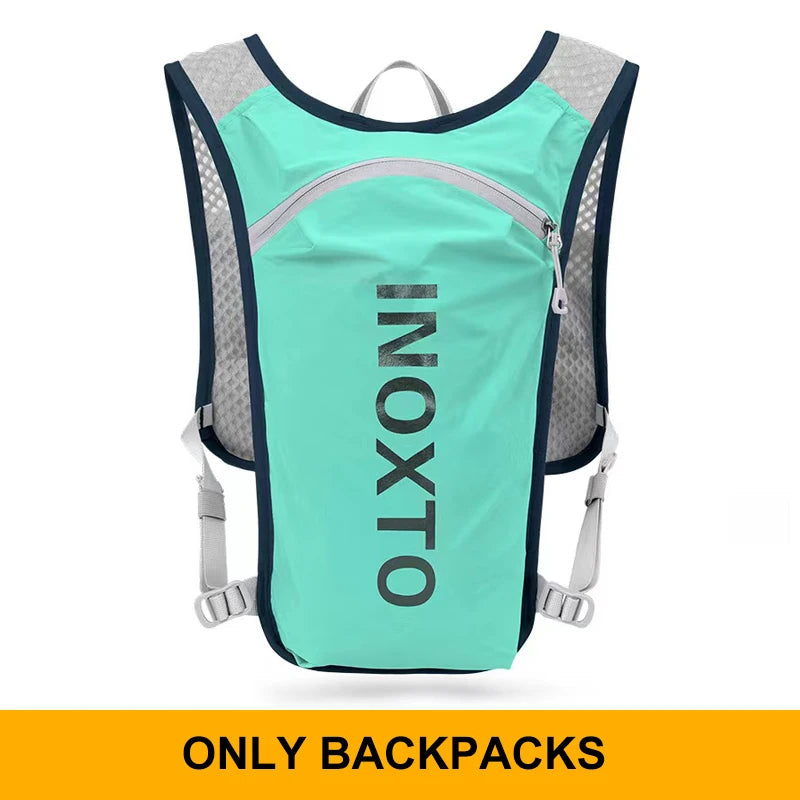 INOXTO 5L Breathable Hydration Vest – Lightweight Running & Cycling Backpack for Marathon & Hiking