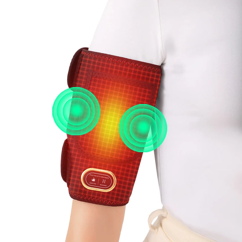 Electric Vibration & Heating Arm Massager – USB-Powered Muscle Pain Relief for Athletes | RUNGEAR