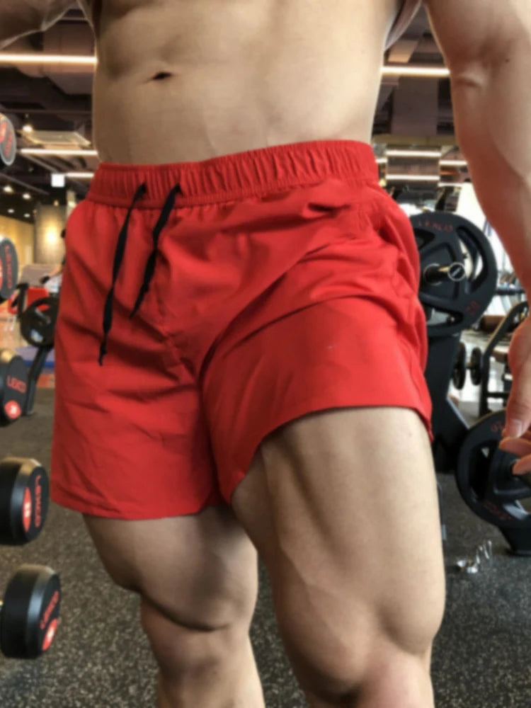 Men's Sports Shorts – Lightweight Polyester Training & Running Shorts