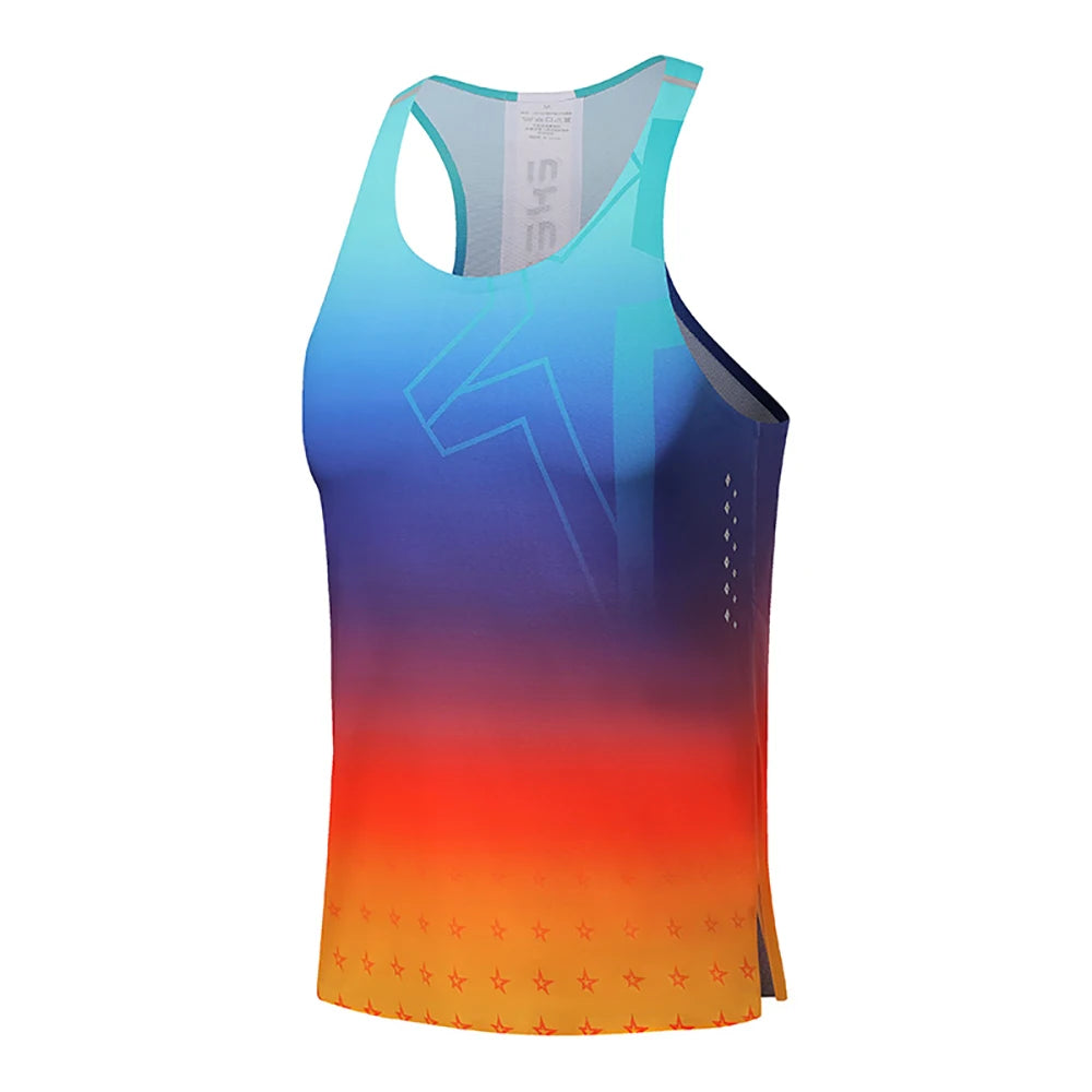 Men's Running Apparel: Summer, Loose Round Neck, Fitness Sports Sleeveless Athletes Singlet / Rungear