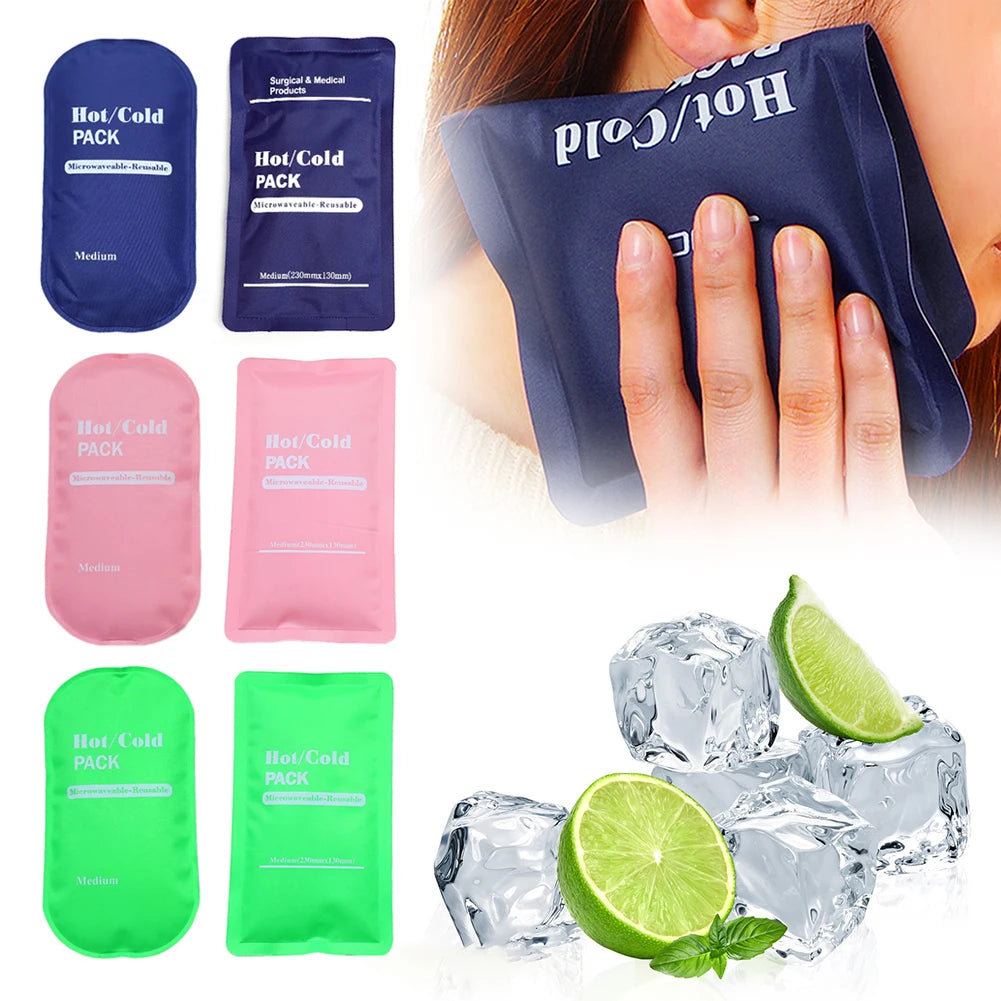 Recovery Accessories Gear: Reusable, Portable Multipurpose Hot/Cold Heating Packs For Sports Injuries / Rungear