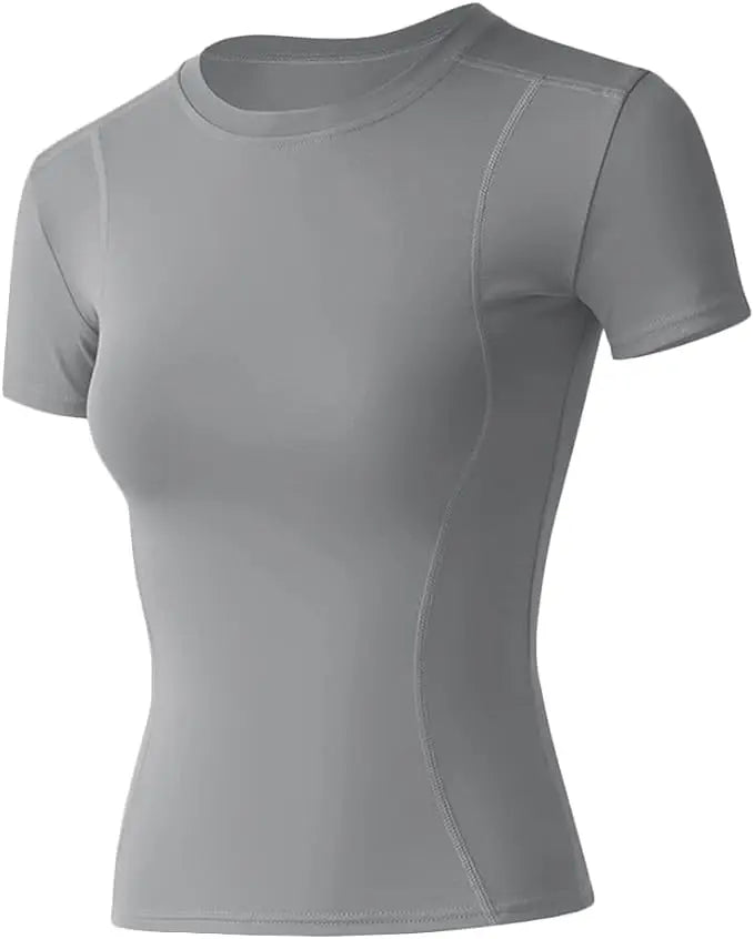 Women's Running Apparel: Tops Workout Short Sleeve Shirt For All Sports / Rungear
